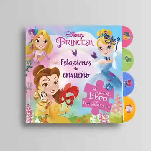 Mi Querido Libro Con Rompecabezas - Disney Princesas - Sin Fronteras
