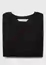 Camiseta Sport Negro Talla 12 Niñas Mango