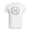 Under Armour Camiseta Run Everywhere Wreath Hombre Blanco Md