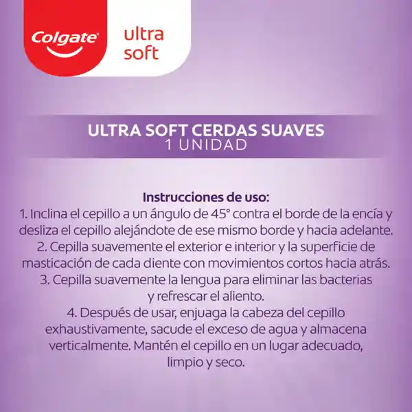 Cepillo de Dientes Colgate Ultrasoft x 1 Und