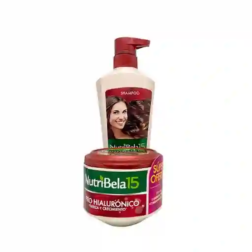 Nutribela  Kit Shampoo + Tratamiento Pro Hialurónico