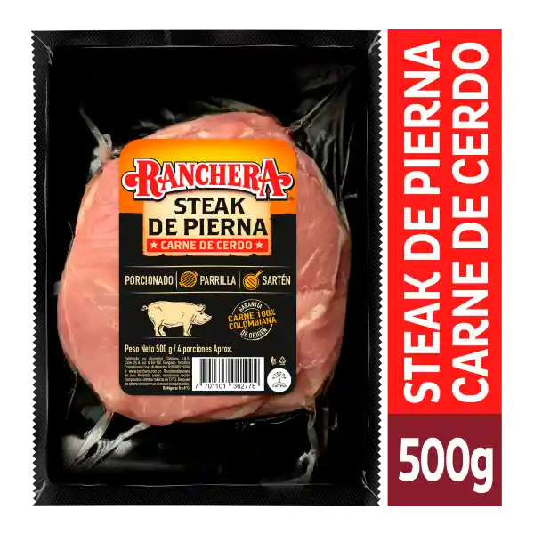 Ranchera Filete de Pierna Cerdo 500 g