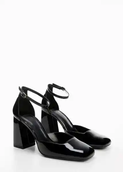 Zapatos Fina Negro Talla 39 Mujer Mango