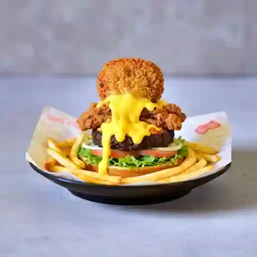 Combo hamburguesa mixta