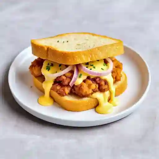 Sandwich de chicharrón