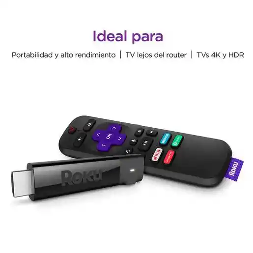 Roku Reproductor de Streaming Stick Plus