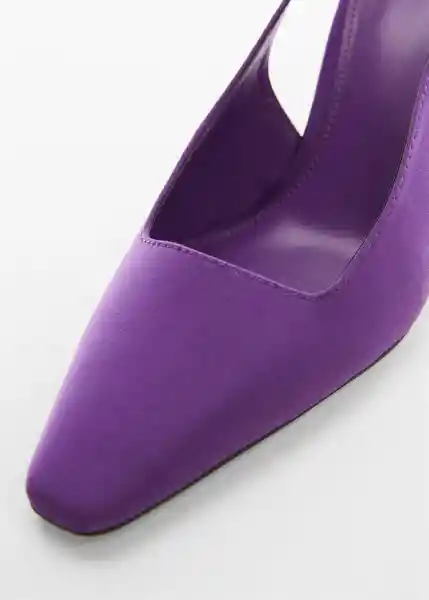 Zapatos Color Morado Talla 40 Mujer Mango