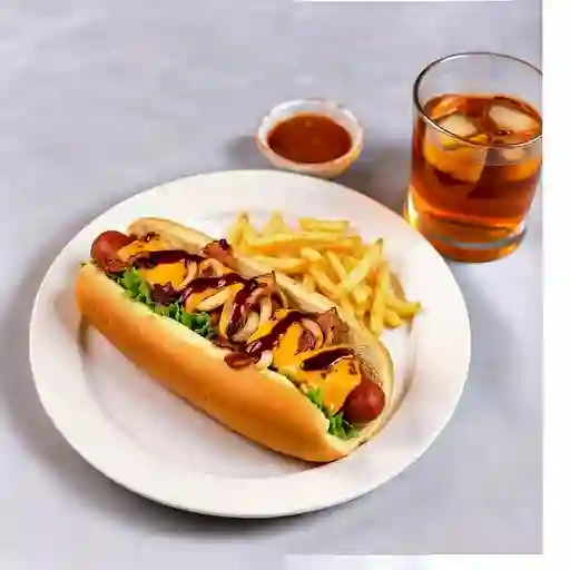 Chori palermo + bebida