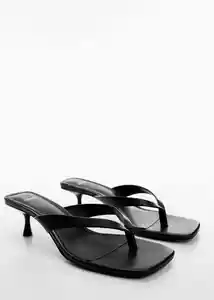 Sandalias Candy Negro Talla 38 Mujer Mango