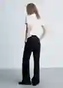 Camiseta Rita Blanco Talla S Mujer Mango