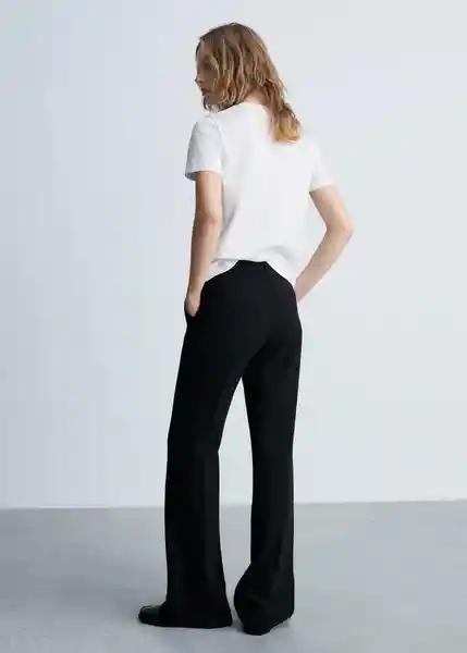 Camiseta Rita Blanco Talla S Mujer Mango