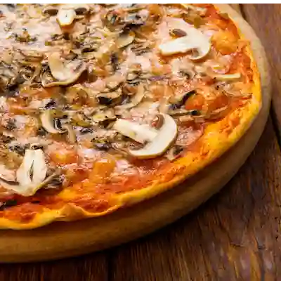 Pizza de Pollo y Champiñones