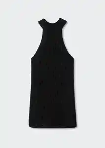 Vestido Hugo Negro Talla S Mujer Mango