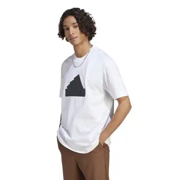 Adidas Camiseta Fi Bos Para Hombre Blanco Talla M