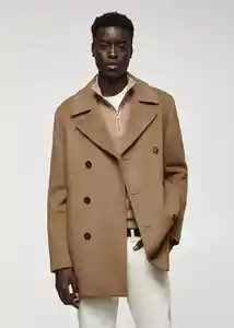 Abrigo Tinof Camel Talla XXL Hombre Mango