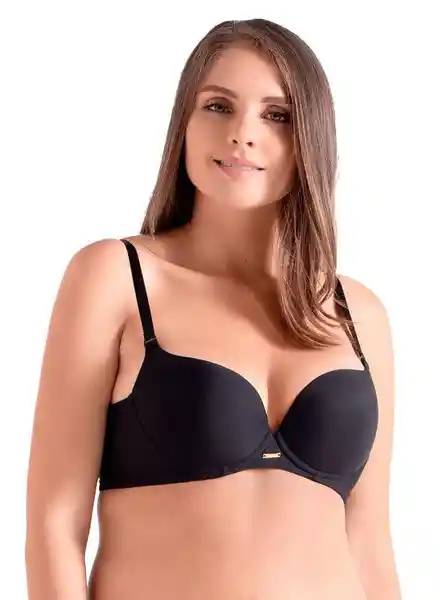 Laura Brasier Realce Natural Negro Talla 40C