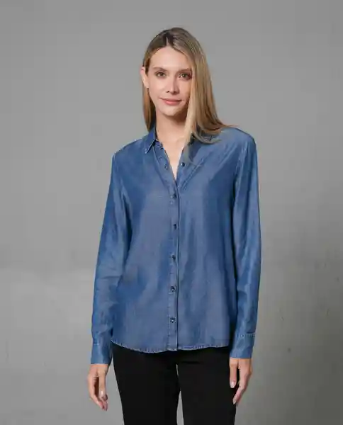 Camisa Mujer Azul XL 210 G104_AZU184029 Rifle