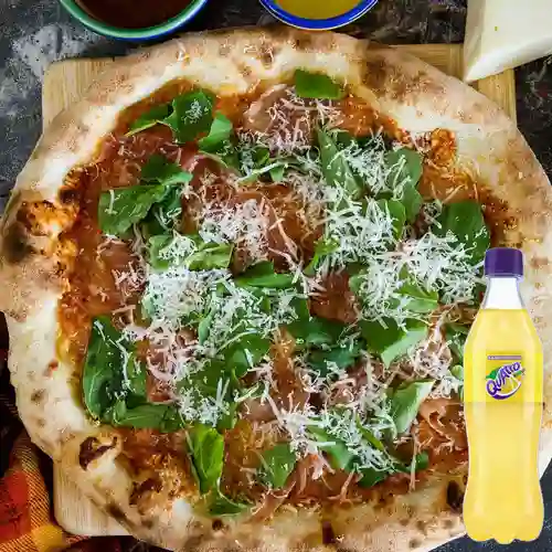 Combo Pizza Prosciutto. + Quatro 400 Ml