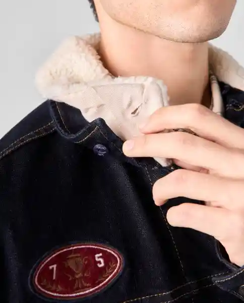 Chaqueta Hombre Azul Talla M 522G001_AZU174429 Americanino