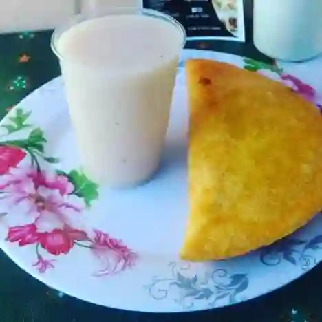 Empanada de Papa y Carne con Avena