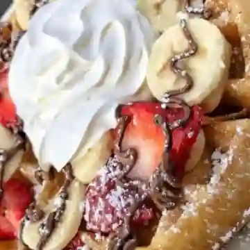 Waffle de Solo Fruta