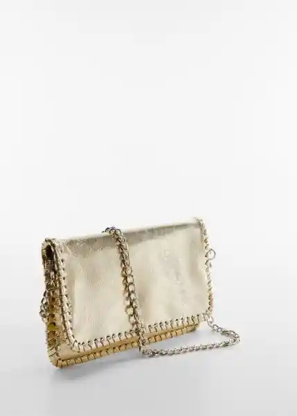 Bolso P Dorado Oro Talla 99 Niña Mango