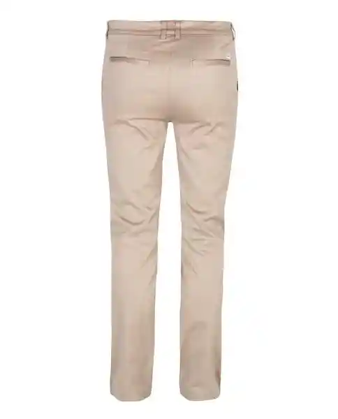 Pantalon Khakis Portland Caqui Talla 28 Hombre Chevignon