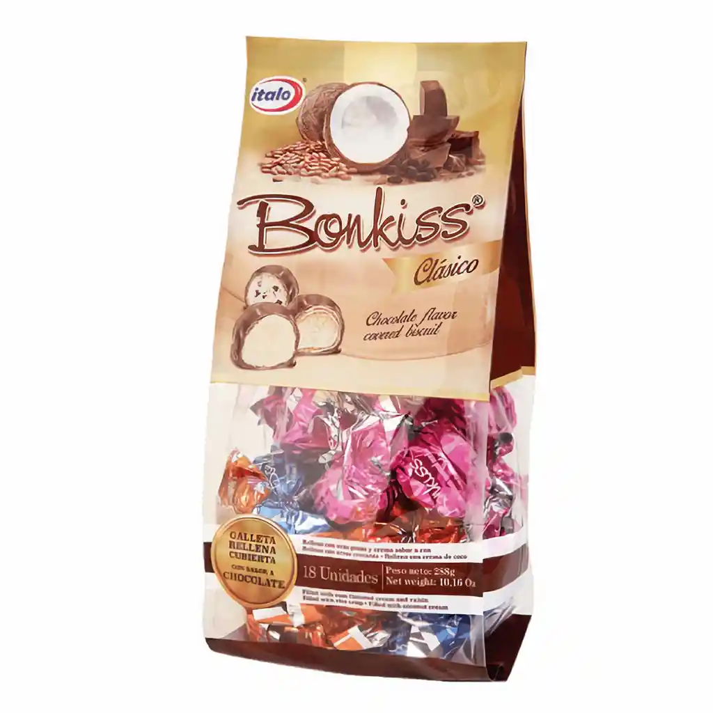 Bonkis Bombones de Chocolate Clásico