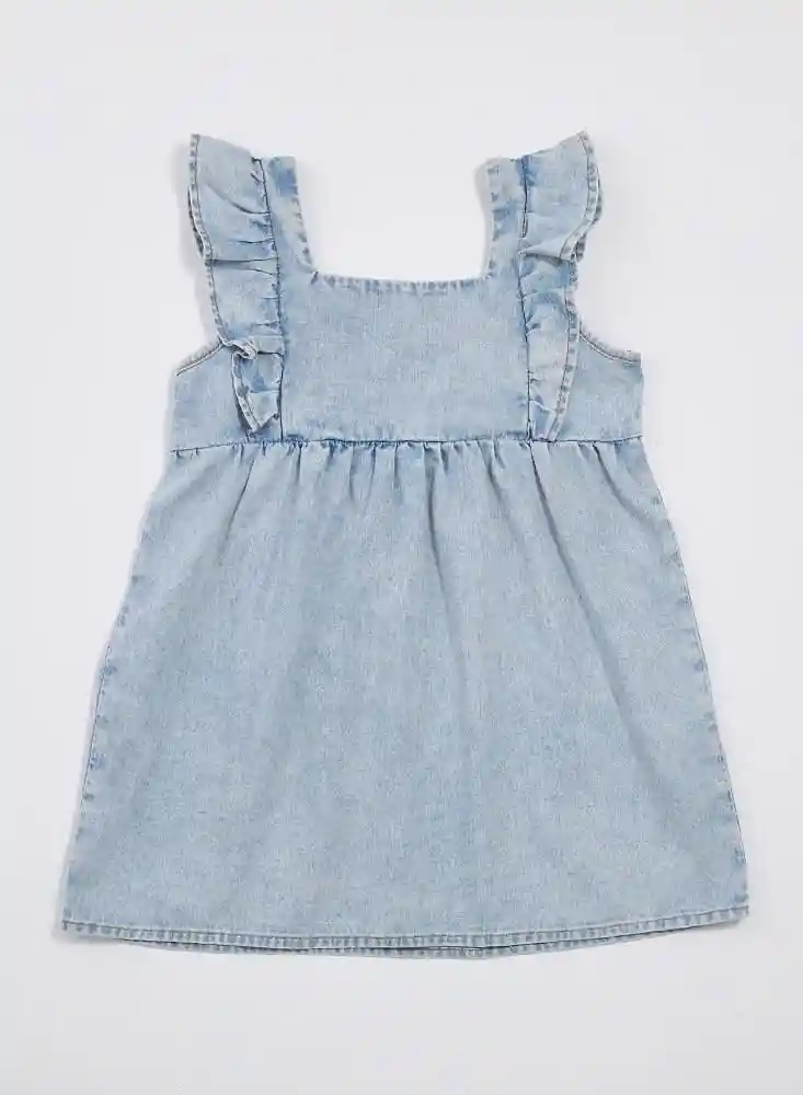 Vestido Ms 3t-azul Indi