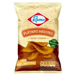 Ramo Pasabocas de Plátano Maduro sin Azúcar Añadida