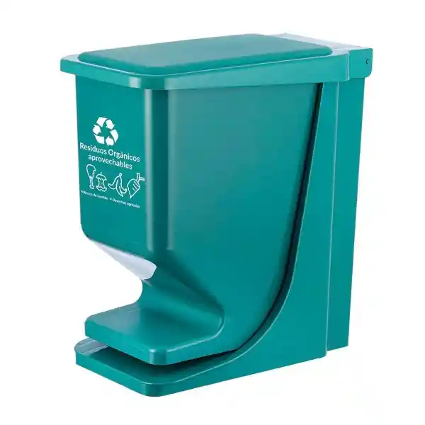 Vanyplas Papelera Verde Screen 14 L 25903