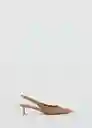 Zapatos Yate Camel Talla 37 Mujer Mango