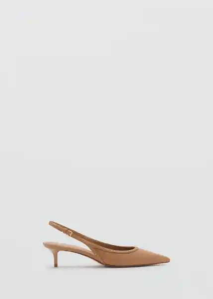 Zapatos Yate Camel Talla 37 Mujer Mango