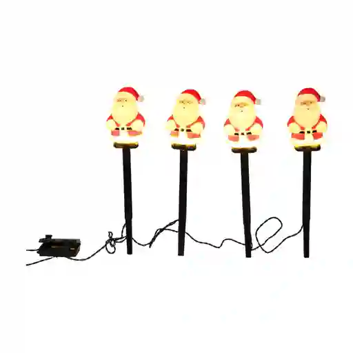 Estacas Con Luz Santa 4 Un Krea