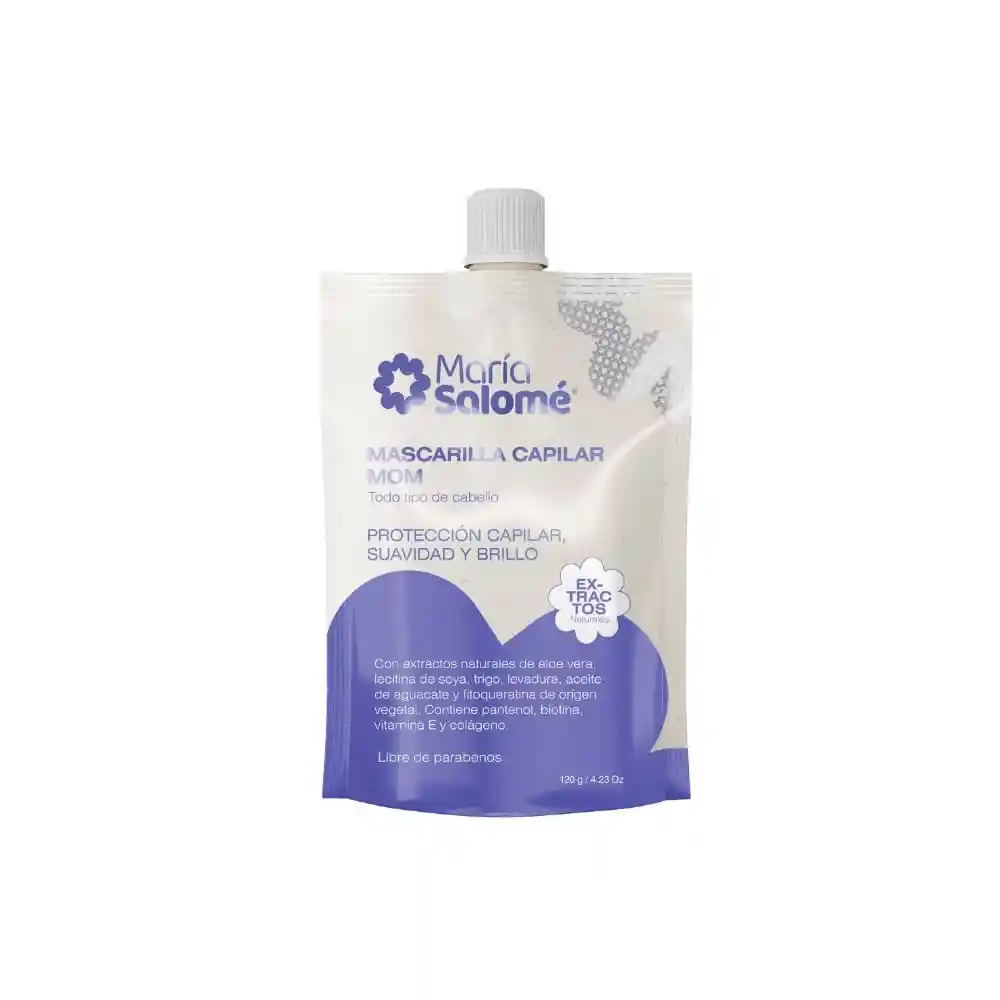 Mascarilla Capilar Maria Salome Mom Doypack