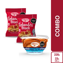 Combo snacks alpina & Arequipe