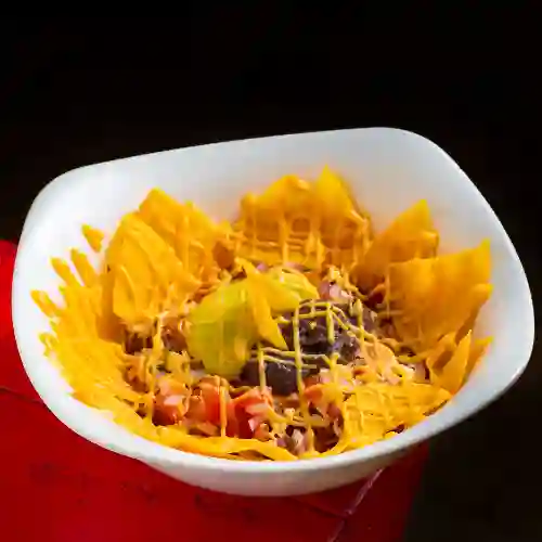 Nachos con Birria