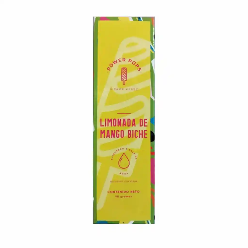 Power Pops Paleta Limonada Mango Biche
