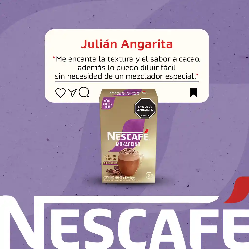 Mokaccino NESCAFÉ instantáneo x 90g