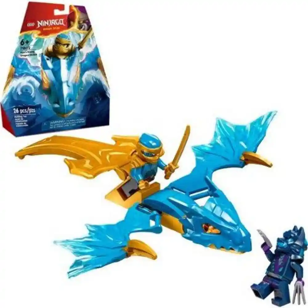 Lego Construcción Ataque Rising Dragón de Nya
