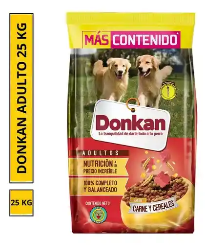 Donkan Alimento Para Perro Sabor Carne y Cereales
