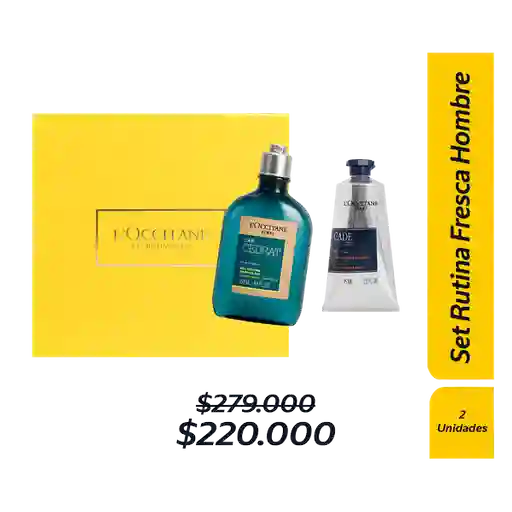 Combo Rutina Fresca Para Hombre