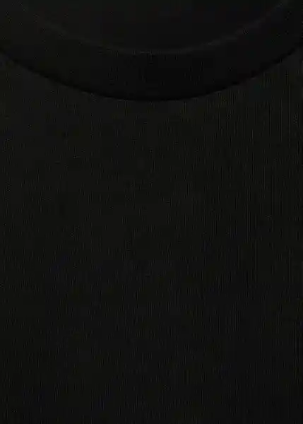 Camiseta Cherlo Negro Talla XS Hombre Mango
