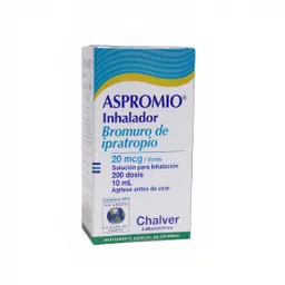 Chalver De Colombia Aspromio Inhalador 200 Dosis