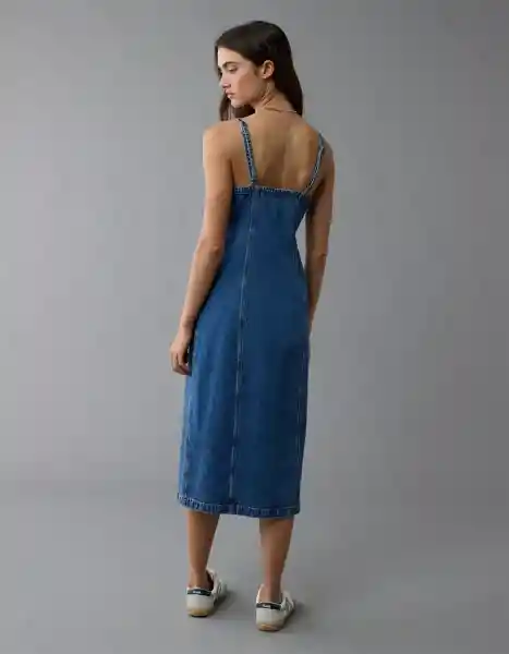 Vestido Mujer Azul Talla: X-SMALL 8371936 American Eagle