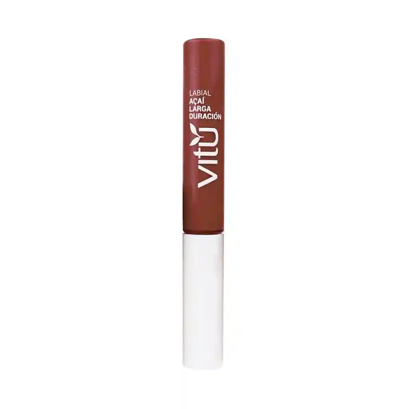Vitu Labial Líquido Acai Tono Palo de Rosa
