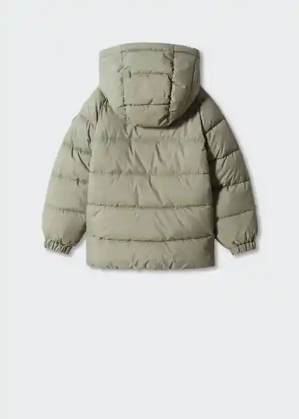 Abrigo Anorak America5 Verde Talla 05 Niños Mango