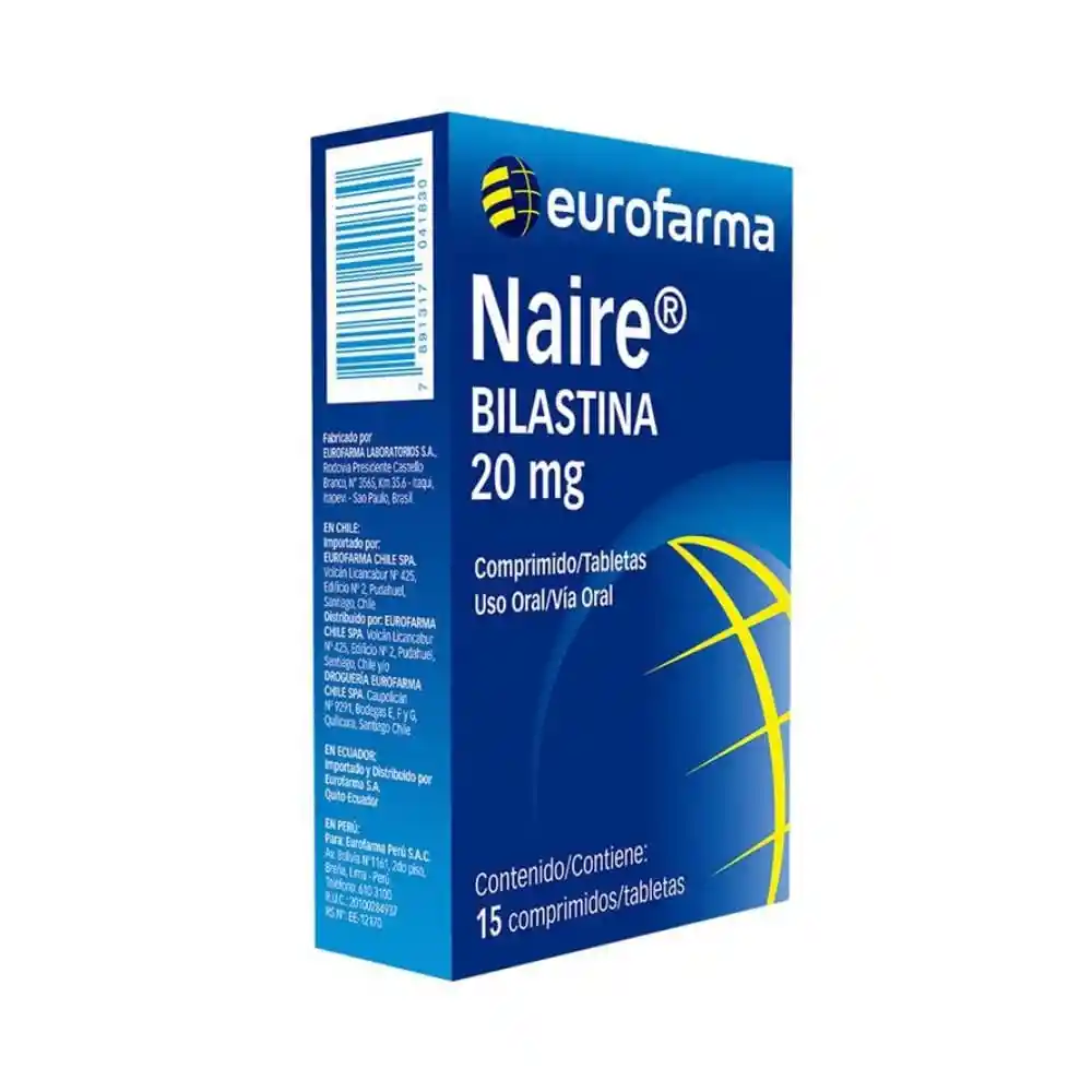 Naire (rg) Tabletas 20 Mg Caja