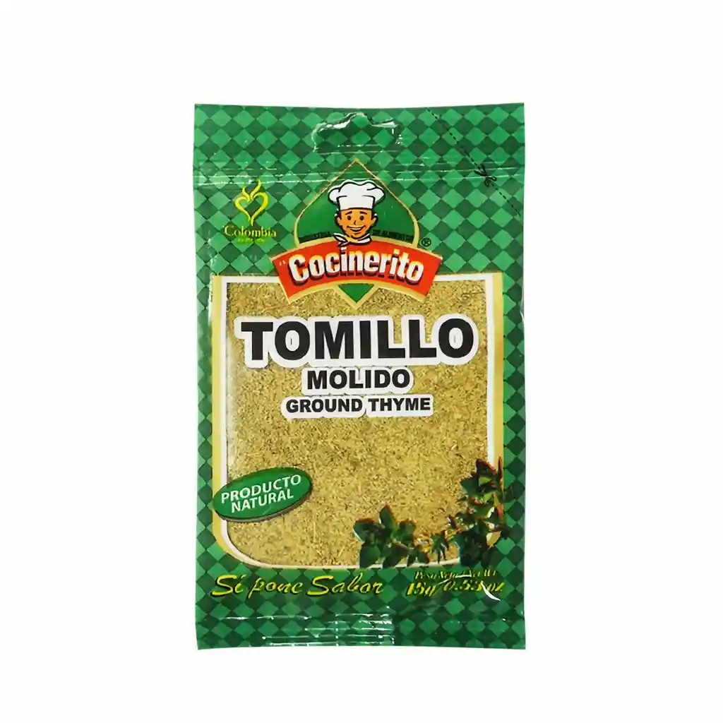 El Cocinerito Especia Tomillo Molido