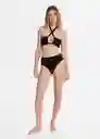 Braga Catania Negro Talla XS Mujer Mango